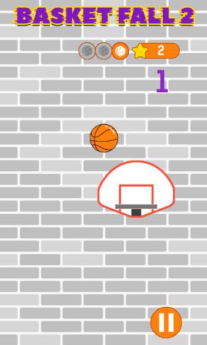 篮球下落投篮